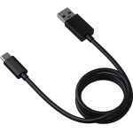 Motorola USB-A to USB-C Cable , 1m, Black - (SC18D22297)