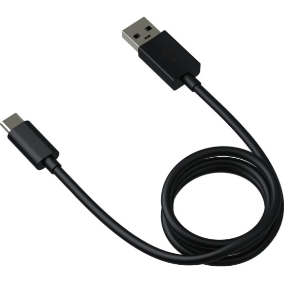 Motorola USB-A to USB-C Cable , 1m, Black - (SC18D22297)