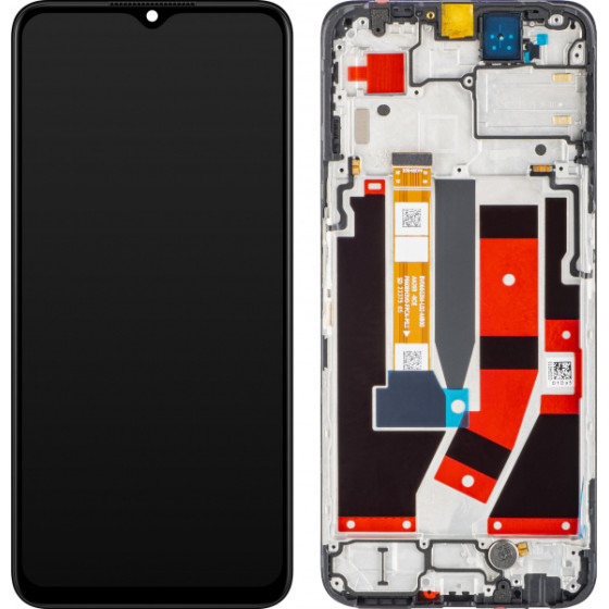Oppo LCD Display Module for A77 5G, Black - (4130192)