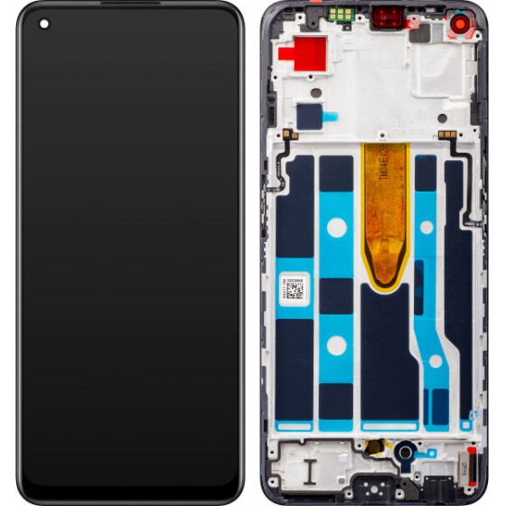 Oppo LCD Display Module for Find X5 Lite / Reno7 5G, Black - (4130040)