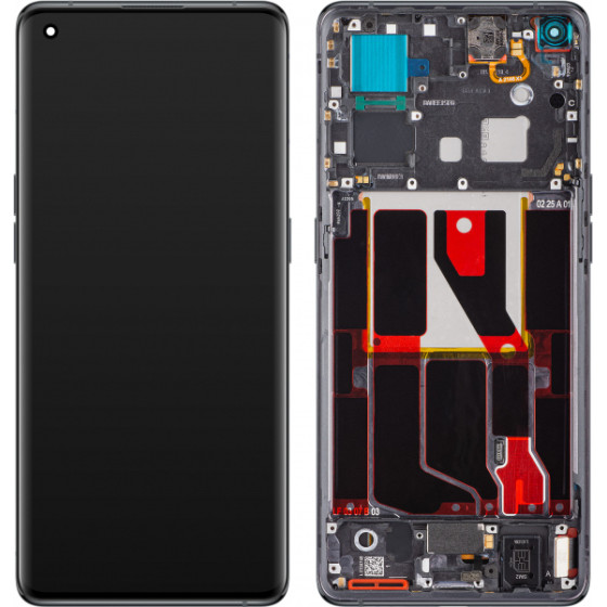 Oppo LCD Display Module for Find X5, Black - (4130031, 4130027)