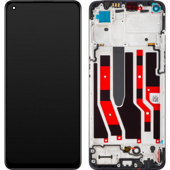 Oppo LCD Display Module for Reno8 4G / Reno7 / F21 Pro, Black - (4130179)
