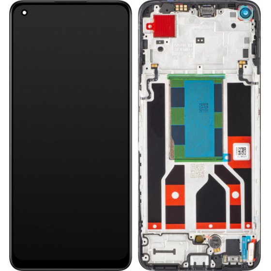 Oppo LCD Display Module for Reno8, Black - (4130256)