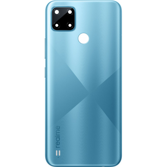 Realme Battery Cover for C21Y, Cross Blue - (4908782)