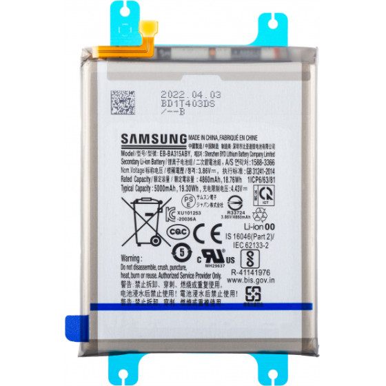 Samsung Battery EB-BA315ABY for Galaxy A22 A225 / A32 A325 / A31 A315 - (GH82-25567A, GH82-22762A)