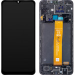 Samsung LCD Display Module for Galaxy A12 Nacho A127, Black - (GH82-26486A, GH82-26485A, GH82-26925A)