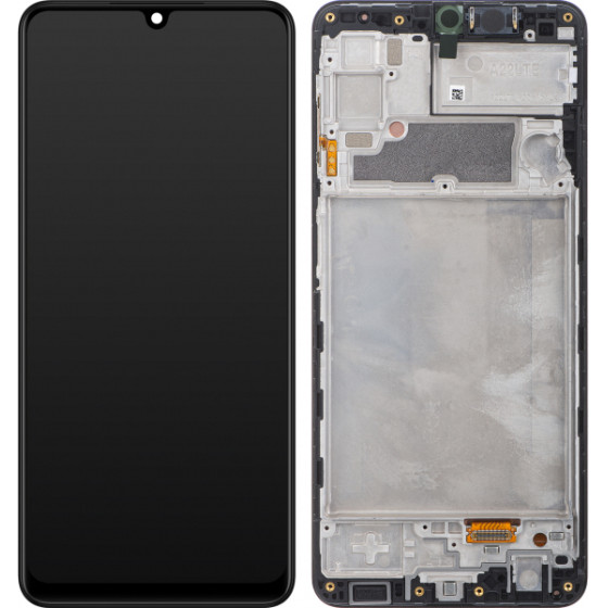 Samsung LCD Display Module for Galaxy A22 A225, Black - (GH82-25944A, GH82-26047A)