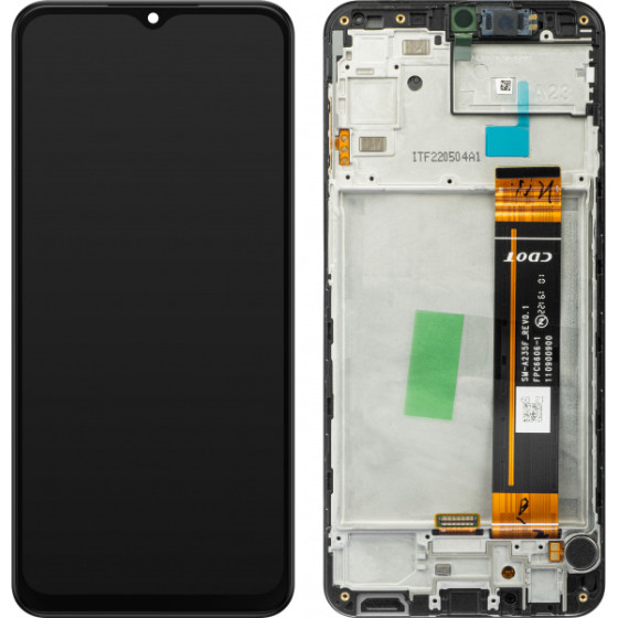 Samsung LCD Display Module for Galaxy A23 A235, Black - (GH82-28563A, GH82-28657A)