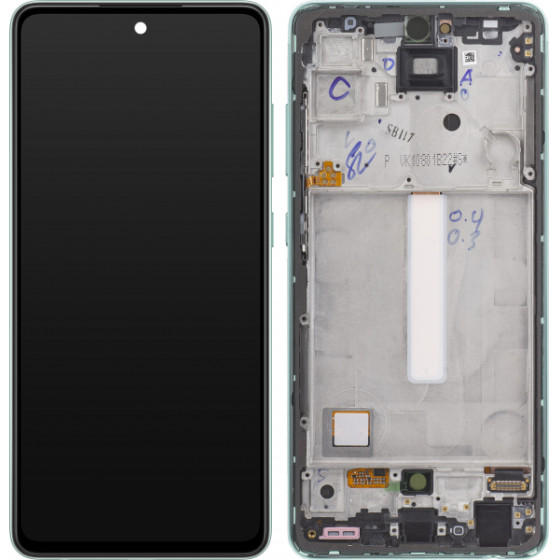 Samsung LCD Display Module for Galaxy A52s 5G A528, Green - (GH82-26861E, GH82-26863E, GH82-26910E, GH82-26909E)