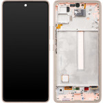 Samsung LCD Display Module For Galaxy A53 5G A536, Peach - (GH82-28024D, GH82-28025D)