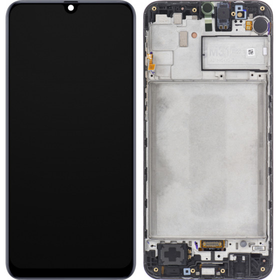 Samsung LCD Display Module for Galaxy M31 M315, Black - (GH82-22405A, GH82-22631A)