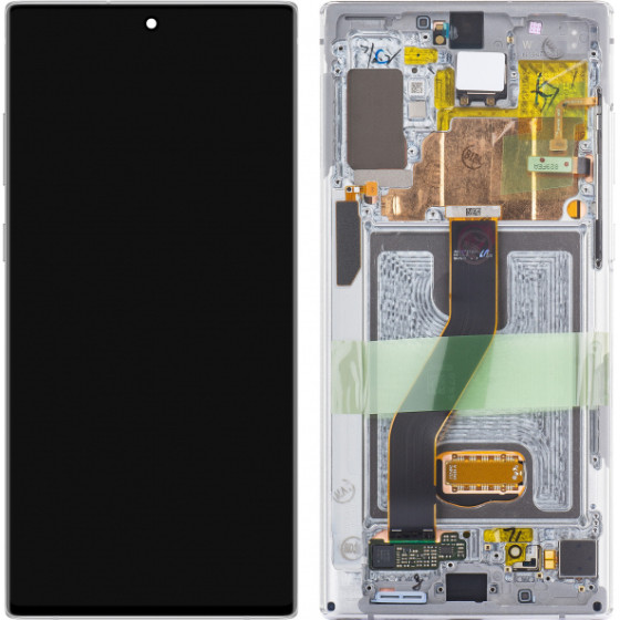 Samsung LCD Display Module for Galaxy Note 10+ 5G N976 / Note 10+ N975, White - (GH82-20838B, GH82-20900B)