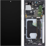 Samsung LCD Display Module For Galaxy Note 20 Ultra 5G N986 / Note 20 Ultra N985, w/o Camera, Mystic Black - (GH82-31453A, GH82-31459A, GH82-31461A, GH82-31454A, GH82-31460A)