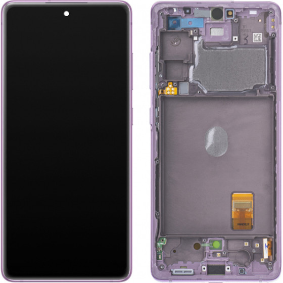 Samsung LCD Display Module for Galaxy S20 FE 5G G781, Purple - (GH82-24214C, GH82-24215C, GH82-31321C, GH82-29056C, GH82-31320C)