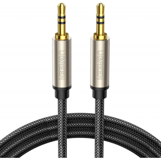 UGREEN 3.5mm to 3.5mm Audio Cable AV125, 2m, Grey