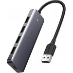 UGREEN USB Hub CM219, 4 x USB-A 3.0, Grey