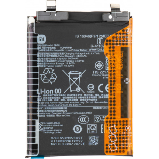Xiaomi Battery BM5V for Redmi Note 13 Pro 5G - (1330102000118B)