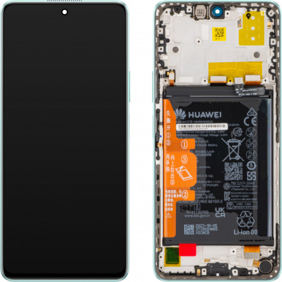 Huawei LCD Display Module for nova 11i, with Battery, Mint Green - (02355PFM)