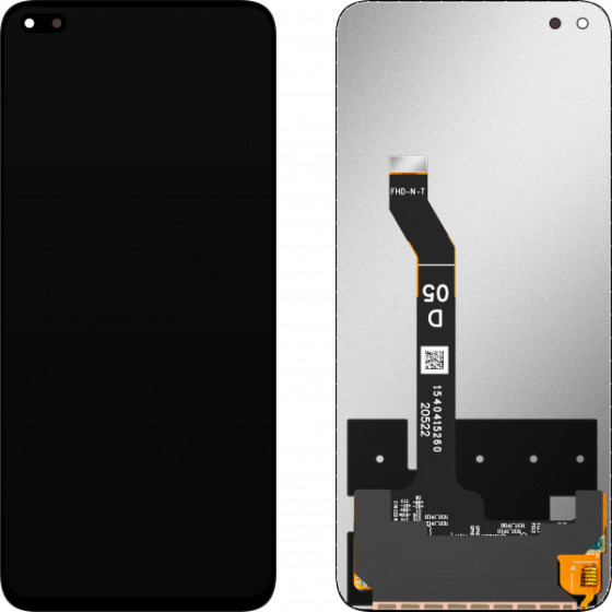 MP LCD Display Module for Honor 50 Lite, w/o Frame, Aftermarket, Black