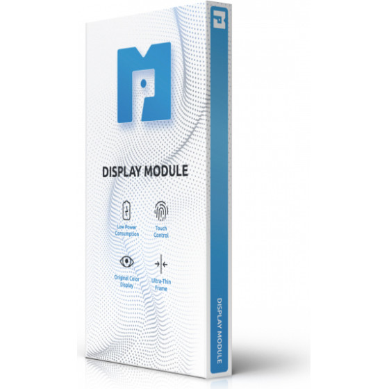 MP LCD Display Module for Huawei P smart 2021 / Y7a, w/o Frame, Aftermarket, Black