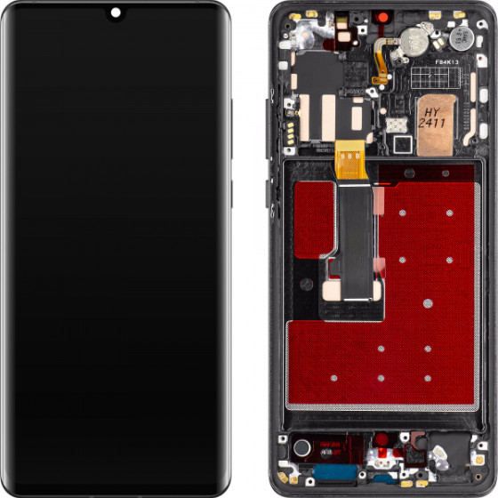 MP LCD Display Module for Huawei P30 Pro, OLED Version, Aftermarket, Black