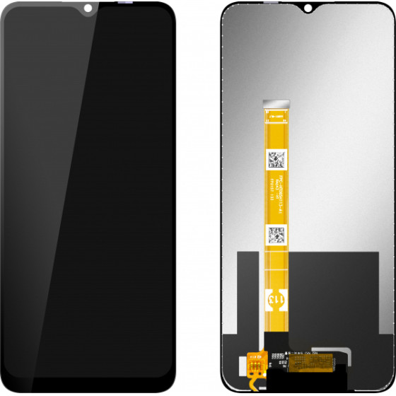 MP LCD Display Module for Oppo A16 / A16s / A54s, w/o Frame, Aftermarket, Black