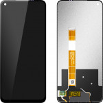 MP LCD Display Module for Oppo A52 / A72 / A92, w/o Frame, Aftermarket, Black