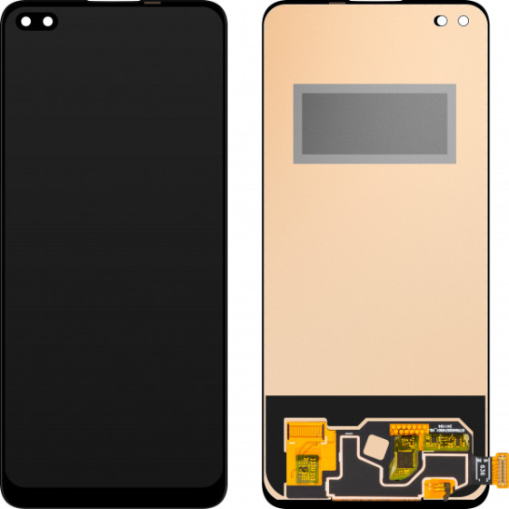 MP LCD Display Module for Oppo A93 / F17 Pro / Reno4 / Reno4 5G / Reno4 Lite, w/o Frame, Aftermarket, Black