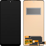 MP LCD Display Module for Realme 12+, w/o Frame, Aftermarket, Black