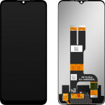 MP LCD Display Module for Realme C31, w/o Frame, Aftermarket, Black