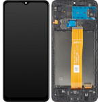MP LCD Display Module for Samsung Galaxy A02 A022 / M02 M022, Aftermarket, Black