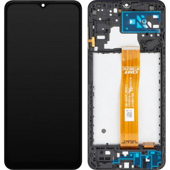 MP LCD Display Module for Samsung Galaxy A04s A047, Aftermarket, Black