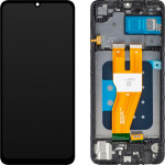 MP LCD Display Module for Samsung Galaxy A05 A055, Aftermarket, Black