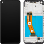 MP LCD Display Module for Samsung Galaxy A11 A115 / M11 M115, Aftermarket, Black