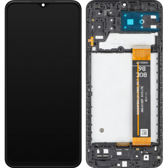 MP LCD Display Module for Samsung Galaxy A13 A135 / A13 A137 / M13 M135, Aftermarket, Black
