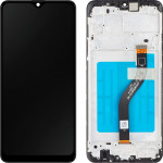 MP LCD Display Module for Samsung Galaxy A20s A207, Aftermarket, Black