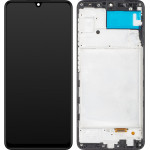 MP LCD Display Module for Samsung Galaxy A22 A225, Aftermarket, Black