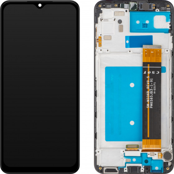 MP LCD Display Module for Samsung Galaxy A23 A235, Aftermarket, Black