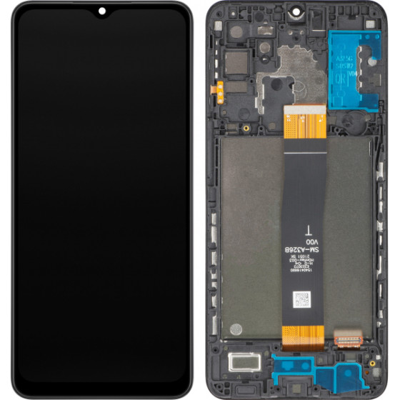 MP LCD Display Module for Samsung Galaxy A32 5G A326, Aftermarket, Black