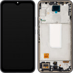 MP LCD Display Module for Samsung Galaxy A34 A346, OLED Version, Aftermarket, Graphite