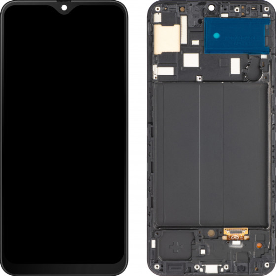 MP LCD Display Module for Samsung Galaxy A50 A505, OLED Version, Aftermarket, Black