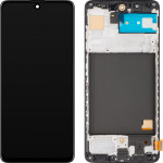 MP LCD Display Module for Samsung Galaxy A51 A515, Aftermarket, Black