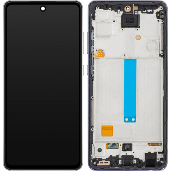 MP LCD Display Module for Samsung Galaxy A52 5G A526 / A52 A525 / A52s 5G A528, Aftermarket, Black