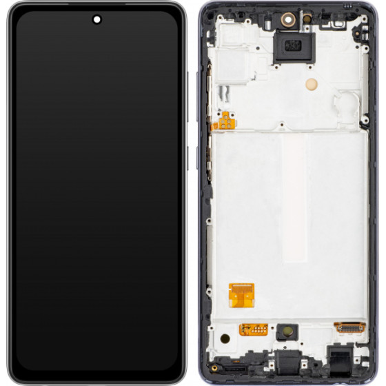 MP LCD Display Module for Samsung Galaxy A52 5G A526 / A52 A525 / A52s 5G A528, OLED Version, Aftermarket, Black