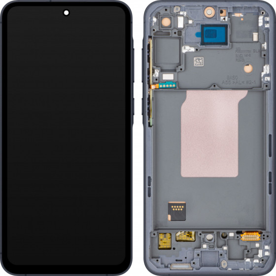 MP LCD Display Module for Samsung Galaxy A55 5G A556, Aftermarket, Black