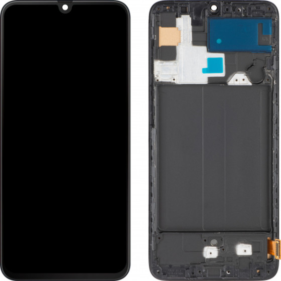 MP LCD Display Module for Samsung Galaxy A70 A705, Aftermarket, Black