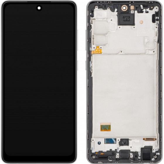 MP LCD Display Module for Samsung Galaxy A72 5G A726 / A72 A725, Aftermarket, Black