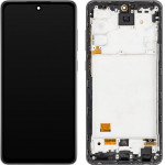 MP LCD Display Module for Samsung Galaxy A72 5G A726 / A72 A725, OLED Version, Aftermarket, Black