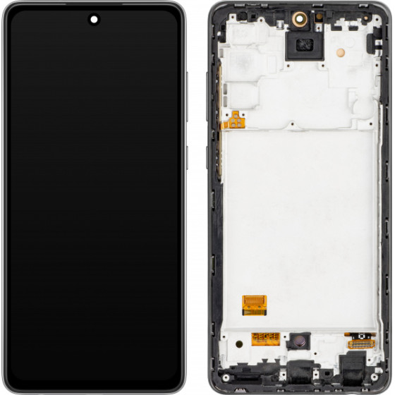 MP LCD Display Module for Samsung Galaxy A72 5G A726 / A72 A725, OLED Version, Aftermarket, Black