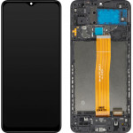 MP LCD Display Module for Samsung Galaxy M12 M127, Aftermarket, Black